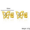 Simple Fashion Butterfly Stud Earrings GO8800-1