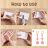 3Pcs Rectangle Plastic Clay Mold TOOL-WH0059-051B-4