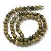 Natural Green Tourmaline Beads Strands G-B099-C05-02-3