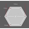 Acrylic Transparent Pressure Plate LS-DIY-WH0158-46C-1