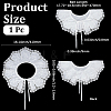 Polyester Embroidery Lace Collar AJEW-CY0002-85-2