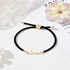 1Pc Adjustable Nylon Cord Slider Bracelets for Women BJEW-LP0001-32Y-01-3