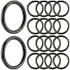 20Pcs Zinc Alloy Closed Jump Rings FIND-SP0002-78-1