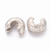 Brass Crimp Beads Covers X-KK-G015-P-NF-1-2