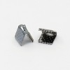 Iron Ribbon Crimp Ends E004Y-B-01-1