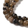 Natural Chiastolite Beads Strands G-Q161-A03-01-4