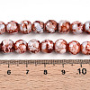 Baking Paint Glass Beads Strands DGLA-N003-8mm-A03-4