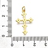 Brass Micro Pave Cubic Zirconia Pendants KK-Z100-34G-02-3