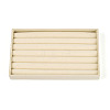 6-Slot Rectangle Velvet Wedding Ring Storage Display Trays AJEW-WH0471-129B-01-1