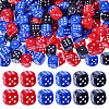 180Pcs 3 Colors Acrylic Beads OACR-CA0001-22-1