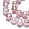 Natural Cultured Freshwater Pearl Beads Strands PEAR-N013-09B-5