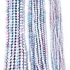 Anti-Tarnish Electroplate Glass Beads Strands EGLA-ZX010-4mm-07-2