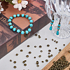 500Pcs 10 Styles Tibetan Style Spacer Beads FIND-BM0001-32-4