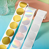 3 Rolls 3 Styles Vinyl Plastic Printable Holographic Stickers OFST-TA0001-10C-7
