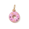 Spray Painted Brass Charms KK-CBAEB58-03A-1