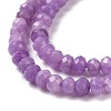 Dyed Natural Malaysia Jade Rondelle Beads Strands G-E316-2x4mm-39-7