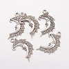 Moon Tibetan Style Alloy Pendants X-AC384-2