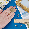 6Pcs 2 Colors Brass Lobster Claw Clasps KK-FG0001-29-3