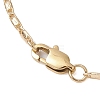 Brass Twisted Link Chain Necklaces NJEW-JN04866-5