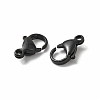 Spray Painted 304 Stainless Steel Lobster Claw Clasps LS-STAS-R120-01F-02-3