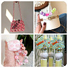20Pcs 4 Colors Transparent Acrylic Beads MACR-TADJ0001-02A-7