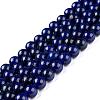 Natural Lapis Lazuli Round Beads Strands G-I181-10-6mm-3