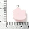 Sleepy Theme Opaque Resin Pendants RESI-G105-09B-3