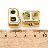 UV Plating Acrylic European Beads MACR-L015-19M-5