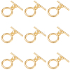 15 Sets Brass Toggle Clasps KK-BBC0021-12-1