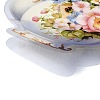 20Pcs Romantic FLower Tea Cup and Pot PVC Self-Adhesive Waterproof Decorative Stickers STIC-P007-A05-3