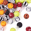 Handmade 8 Ball Polymer Clay Beads CLAY-TA0001-84B-2