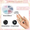 90Pcs 6 Colors Cat Eye Beads Sets CE-YW0001-01-3
