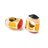 Pencil Brass Enamel European Beads KK-CBA9CBD-20G-2