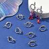 SHEGRACE Brass Hoop Earring Findings XGRQ79244-942P-4