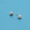 304 Stainless Steel Stud Earring Findings STAS-WH0029-02C-02-1