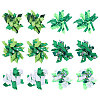 12Pcs 6 Styles Saint Patrick's Day Polyester Ornaments AJEW-BC0010-71-1