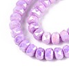Anti-Tarnish Electroplate Glass Beads Strands GLAA-T025-6mm-11D-4