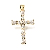 Easter Brass Pave Cubic Zirconia Pendants CU-E002-01A-G07-1