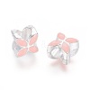 Alloy Enamel European Beads MPDL-R006-04-1