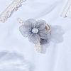 1Pc PS Plastic & Polyester & Iron Claw Hair Clips for Women Girls Thick Hair PHAR-LP0002-31C-3