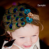 Cute Elastic Baby Girl Headbands OHAR-R179-12-3