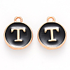Golden Plated Alloy Charms ENAM-SZ0001-25B-T-2