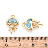 Brass Pave Cubic Zirconia Pendants X-KK-T074-94A-G-3