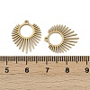 201 Stainless Steel Pendants STAS-U052-02E-G-3