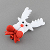 Christmas Party Accessories Supplies Iron with Cloth Reindeer Deer Alligator Hair Clips X-PHAR-R116-11-1