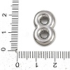 304 Stainless Steel Pendants STAS-P402-01P-08-3