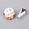 Zinc Alloy with Rhinestones Car Perfume Decoration Set DIY-TAC0011-03B-2