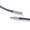 Waxed Polyester Cord Necklace Making LS-MAK-I011-05-A-01-2