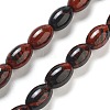 Natural Mahogany Obsidian Beads Strands G-B106-B13-01-1