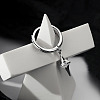 Star Brass Hoop Earrings FS-WGD90F4-01-3